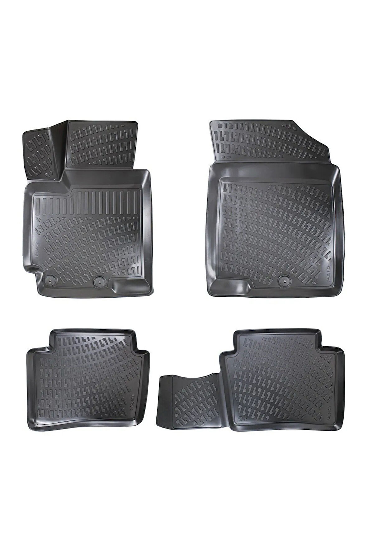 Hyundai Accent BLUE 2015 Araca Özel Tasarım 3D Havuzlu Paspas