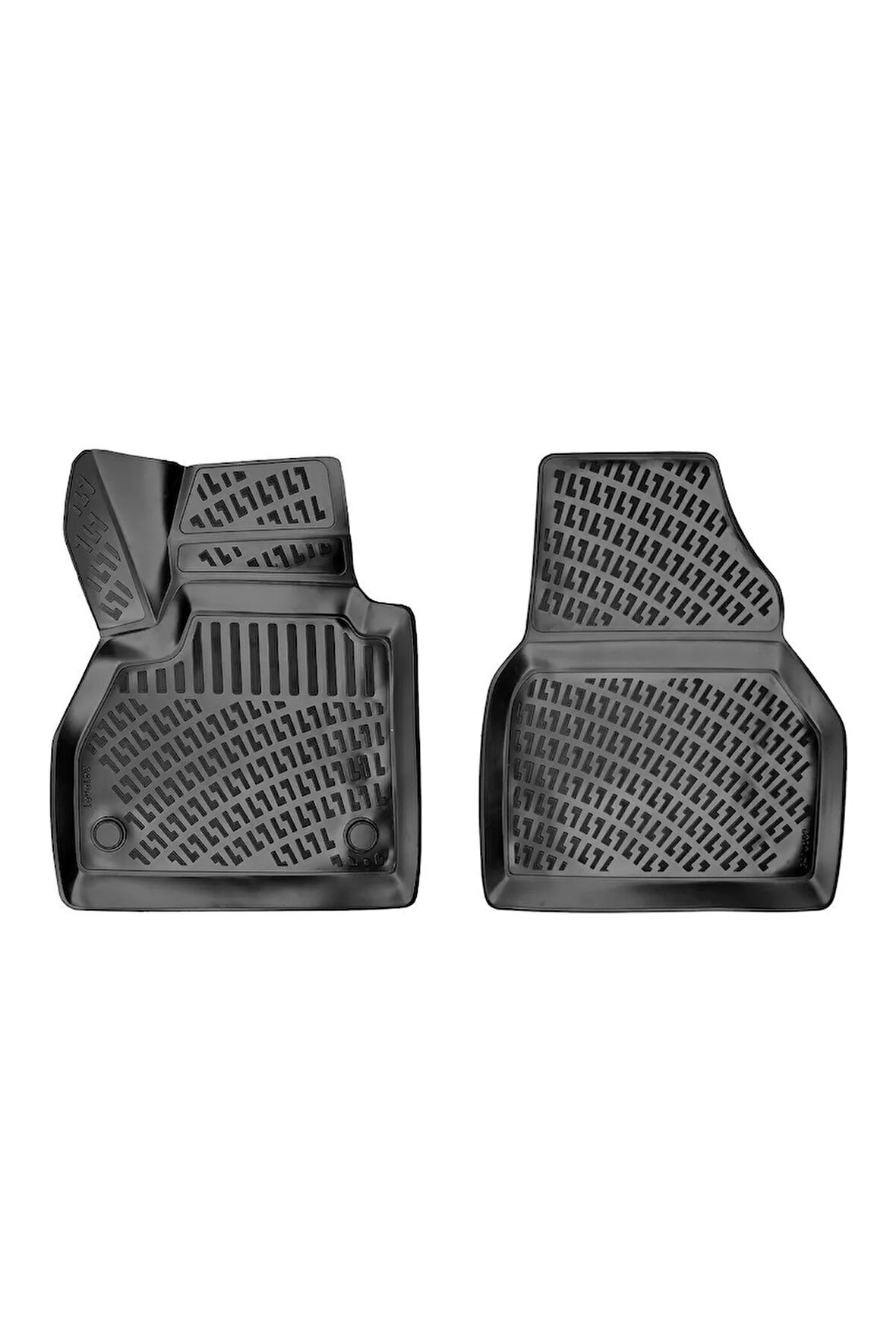 Renault Kangoo PANELVAN (2 Parça) 2012 Araca Özel Tasarım 3D Havuzlu Paspas