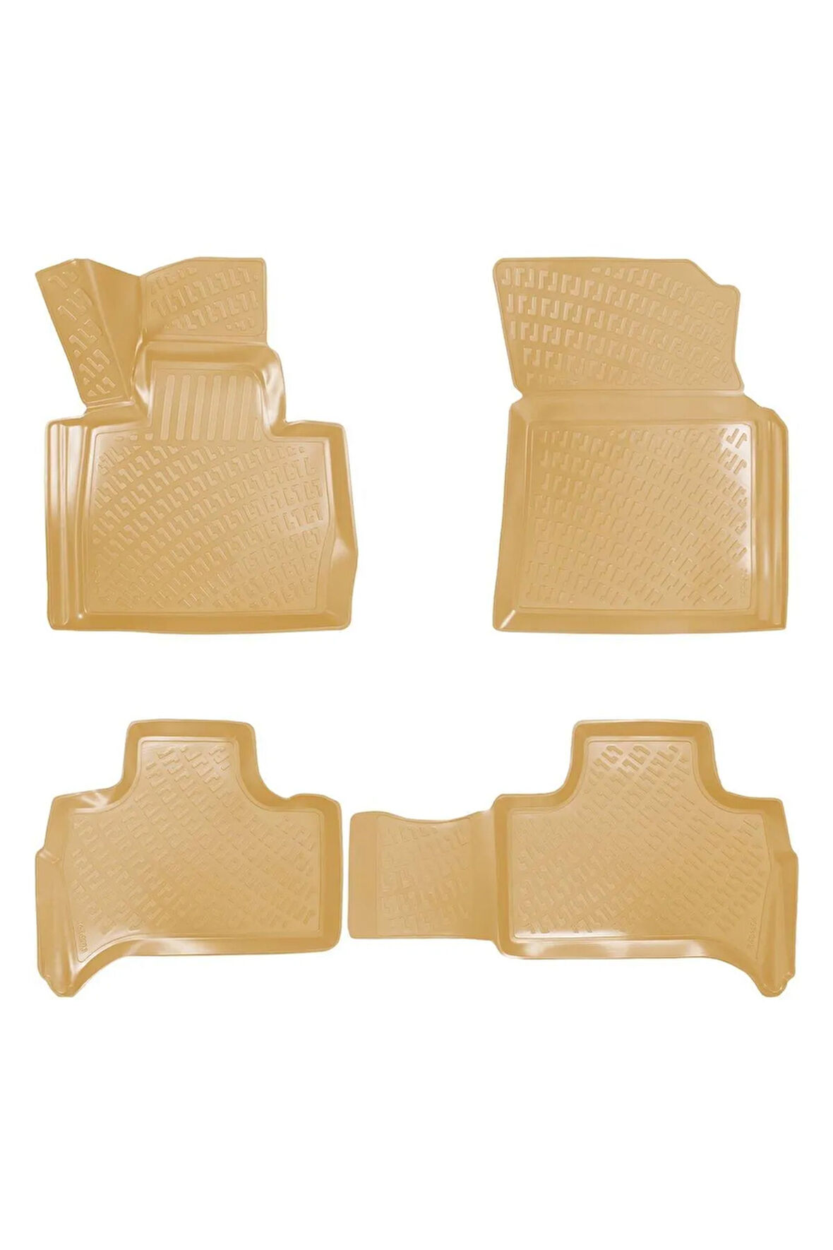 Bmw X5 2006 Araca Özel Tasarım 3D Havuzlu Bej Paspas