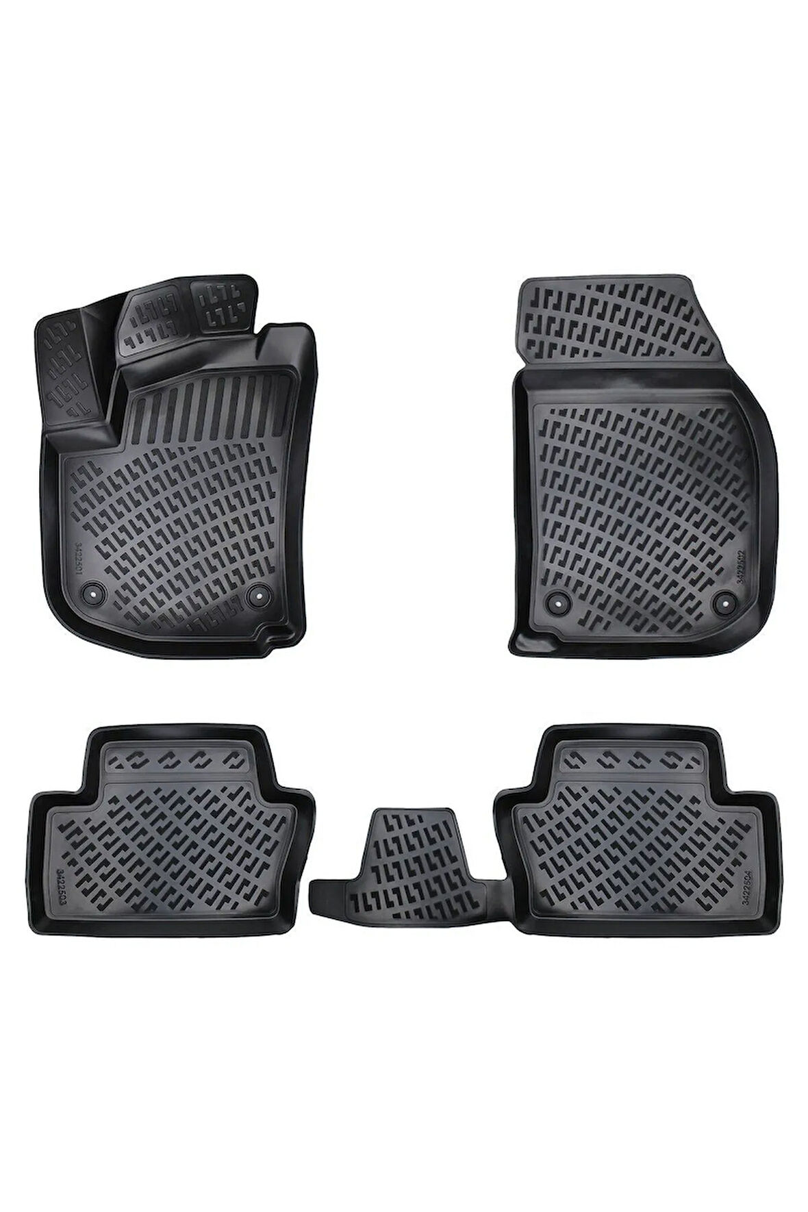 Opel Zafira B 2013 Araca Özel Tasarım 3D Havuzlu Paspas