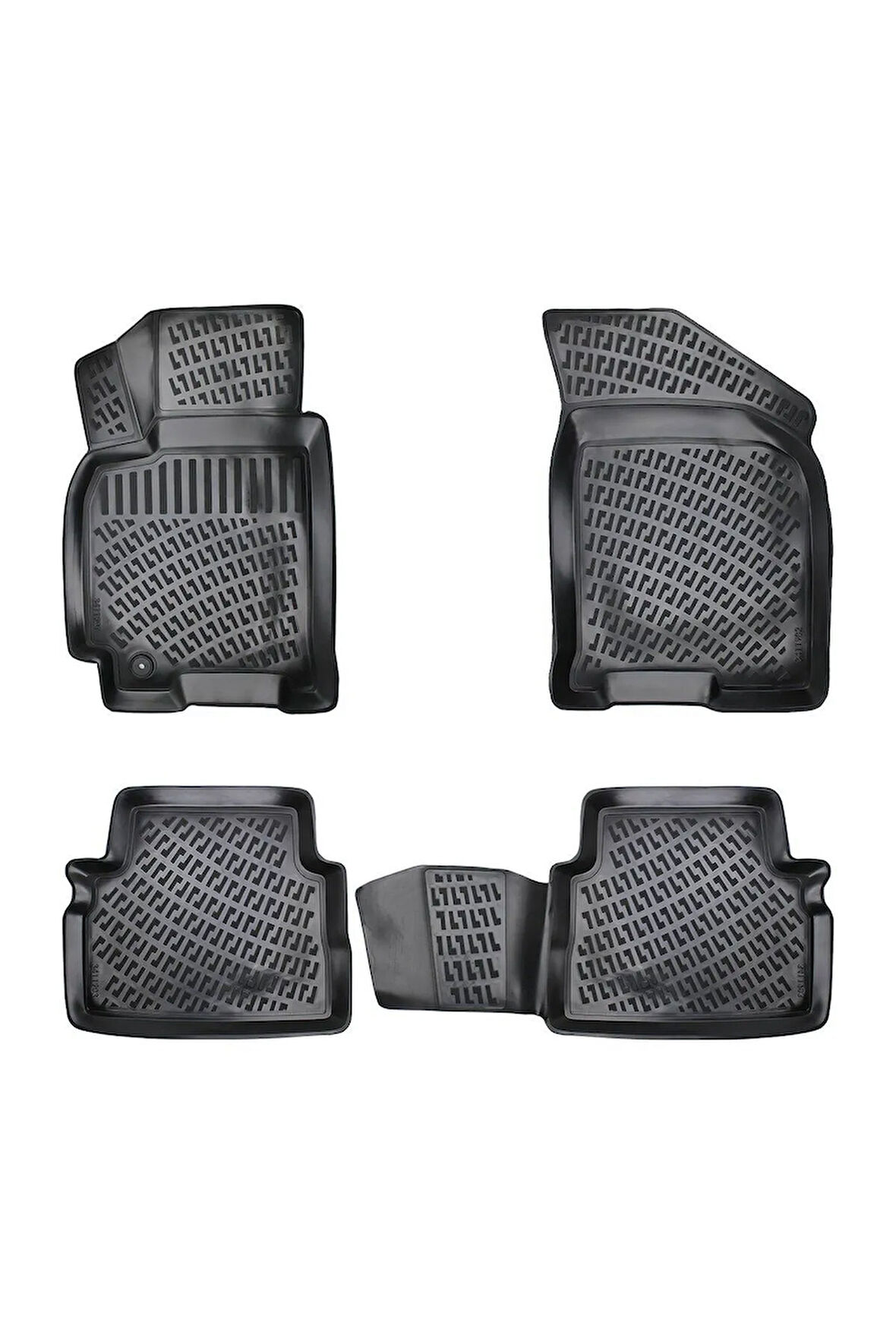 Chevrolet Aveo 2009 Araca Özel Tasarım 3D Havuzlu Paspas