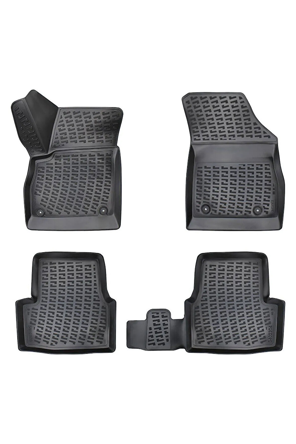 Opel Astra K 2015 Araca Özel Tasarım 3D Havuzlu Paspas