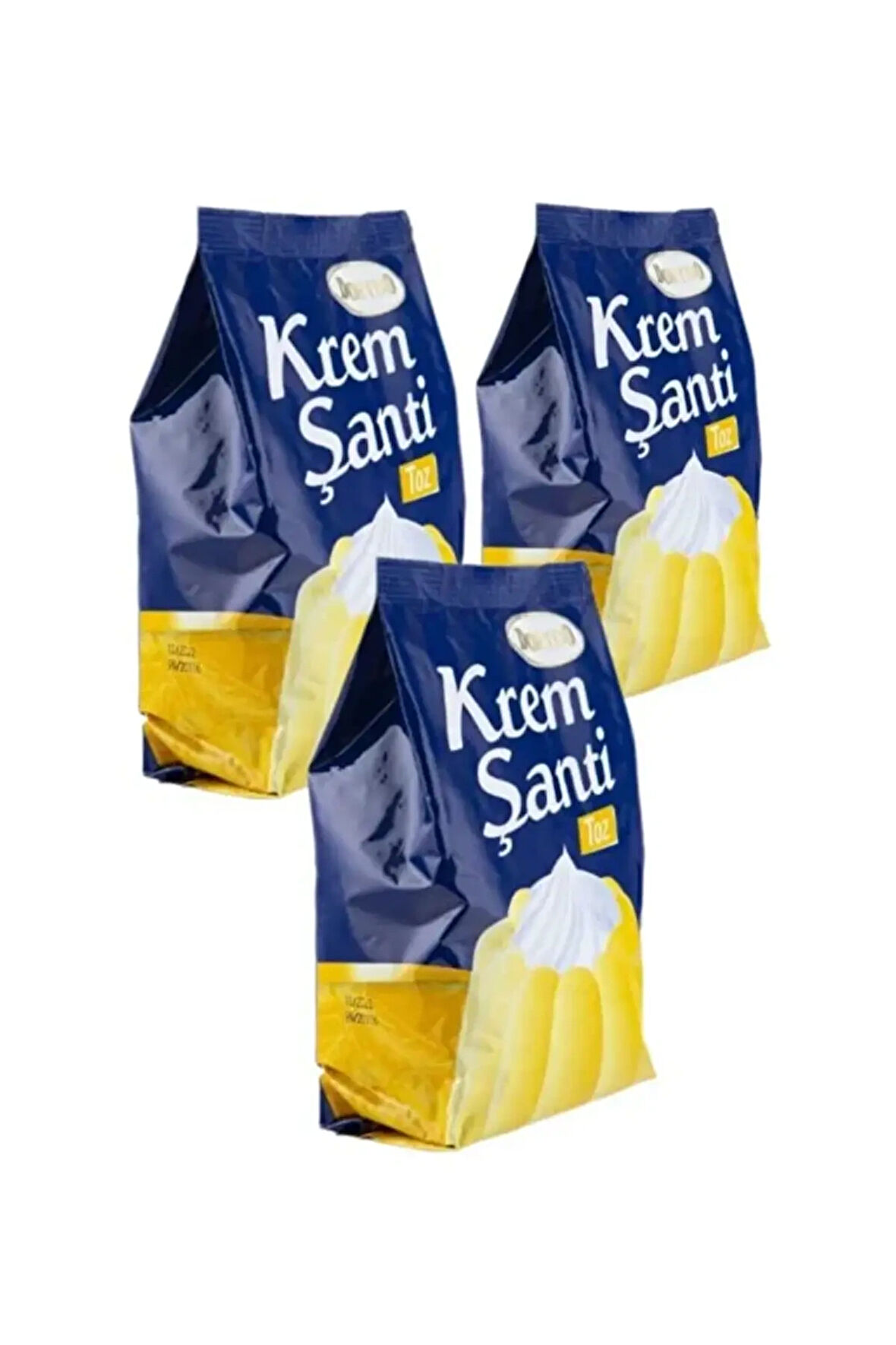 PASTAMARKA PARTİ EVİ DONDO TOZ KREM ŞANTİ 1000 GR 3 ADET 