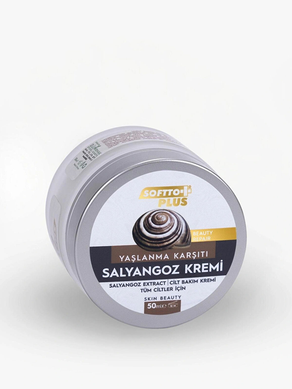 Yaşlanma Karşıtı Salyangoz Kremi 50 ml - Sıkılaştırır, Cilt Yenileyici ve Nemlendirici