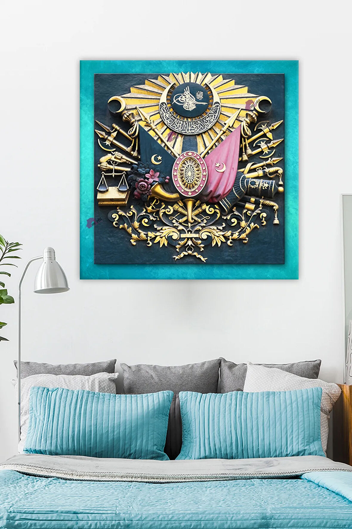 Osmanlı Arması Kanvas Tablo