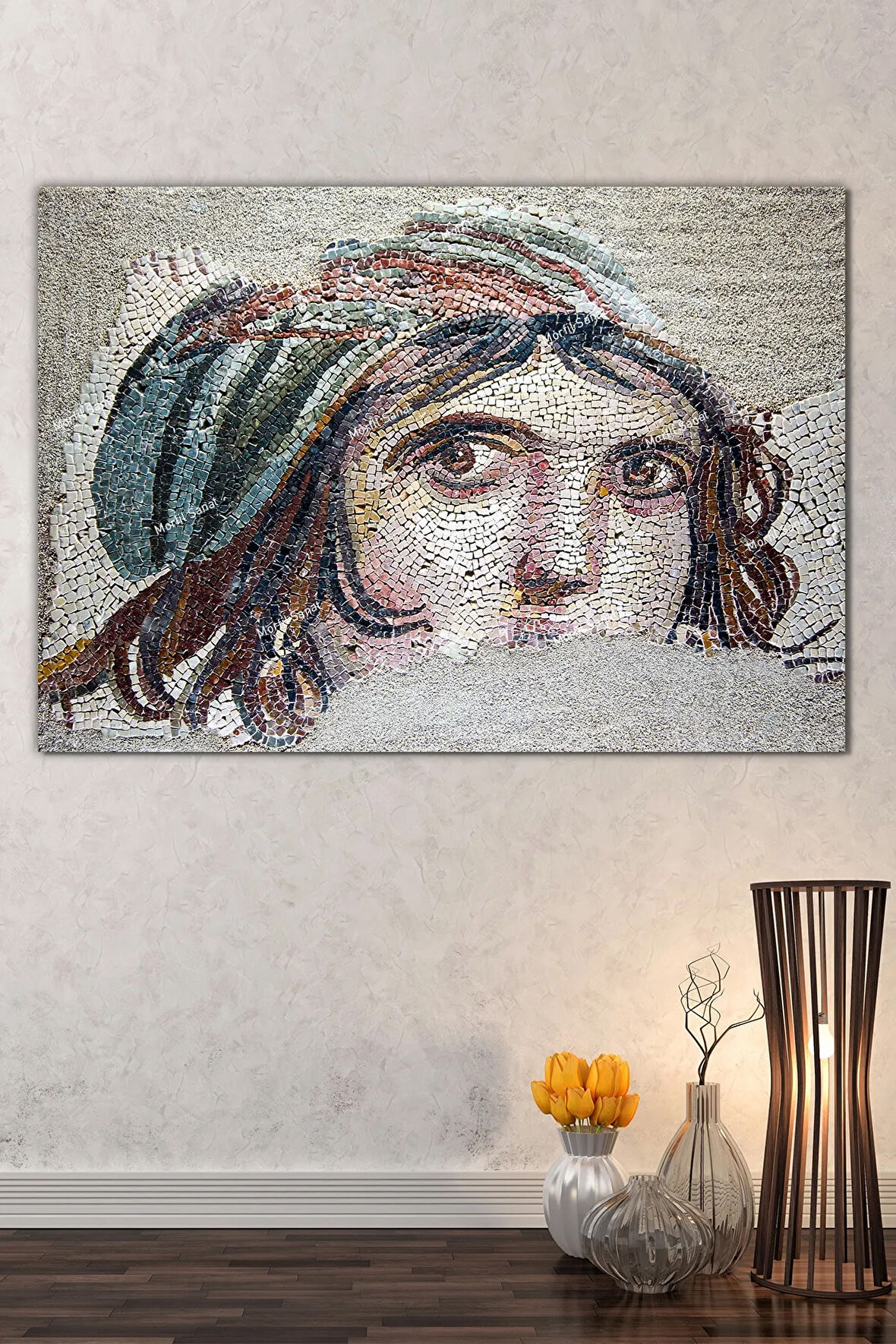 Çingene Kızı Zeugma Kanvas Tablo (8 Farklı Ölçü)