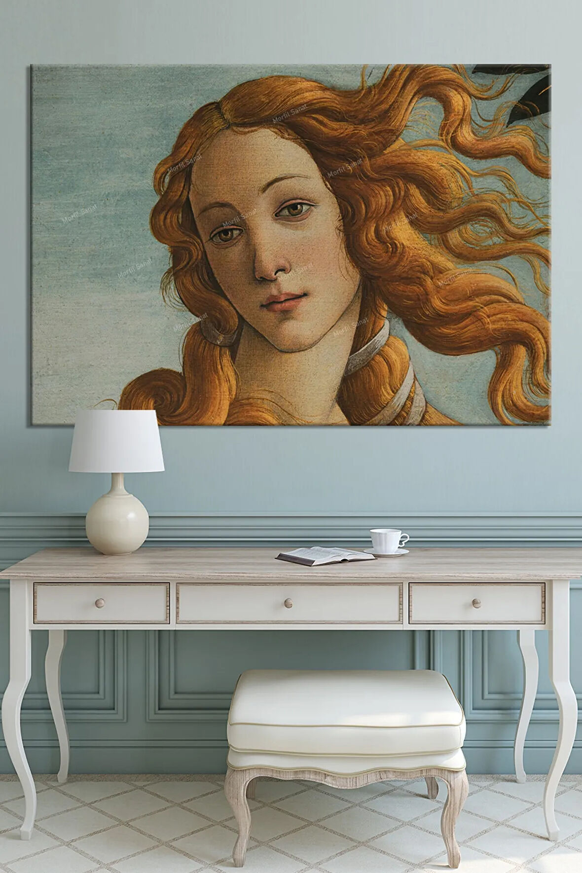 Sandro Botticelli The Birth Of Venus Venüsün Doğuşu Kanvas Tablo