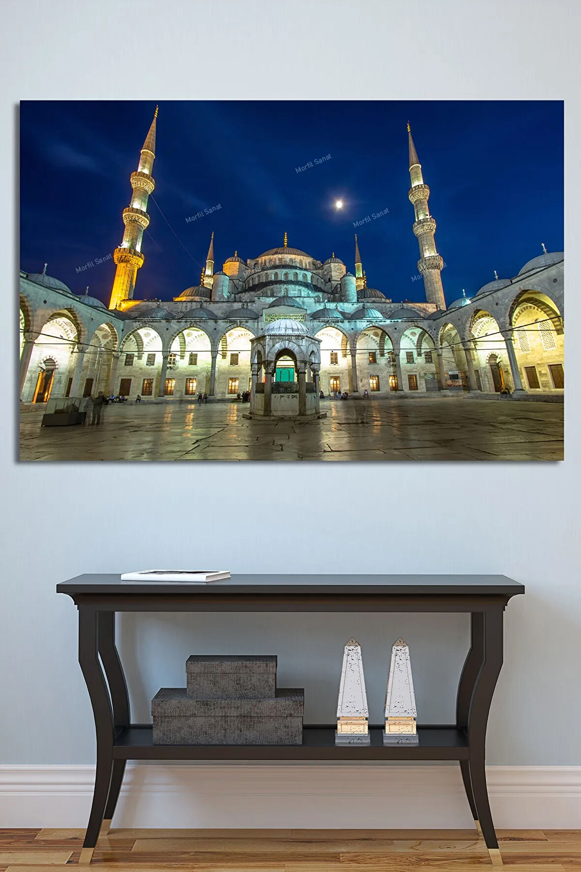 Sultanahmet Camii The Blue Mosque Kanvas Tablo