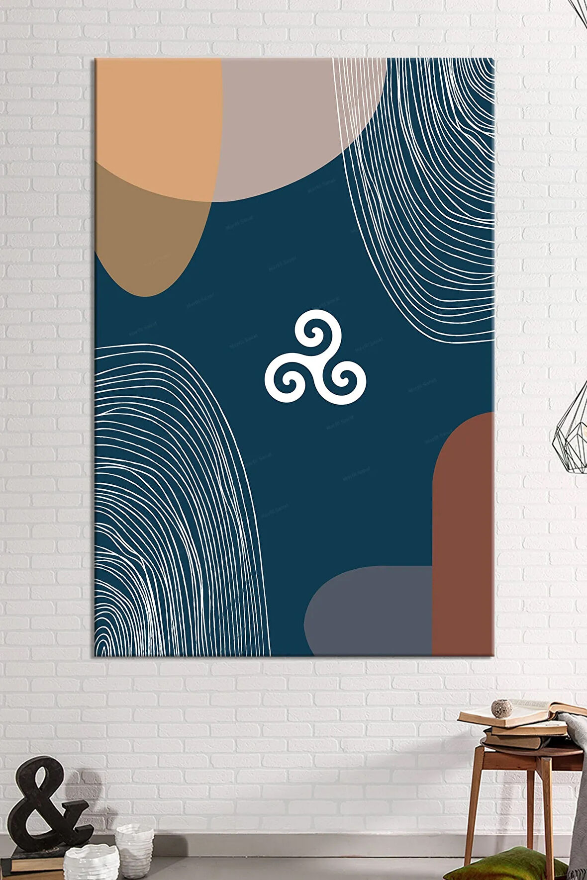 Soyut Sanatsal Modern Dekoratif Kanvas Tablo