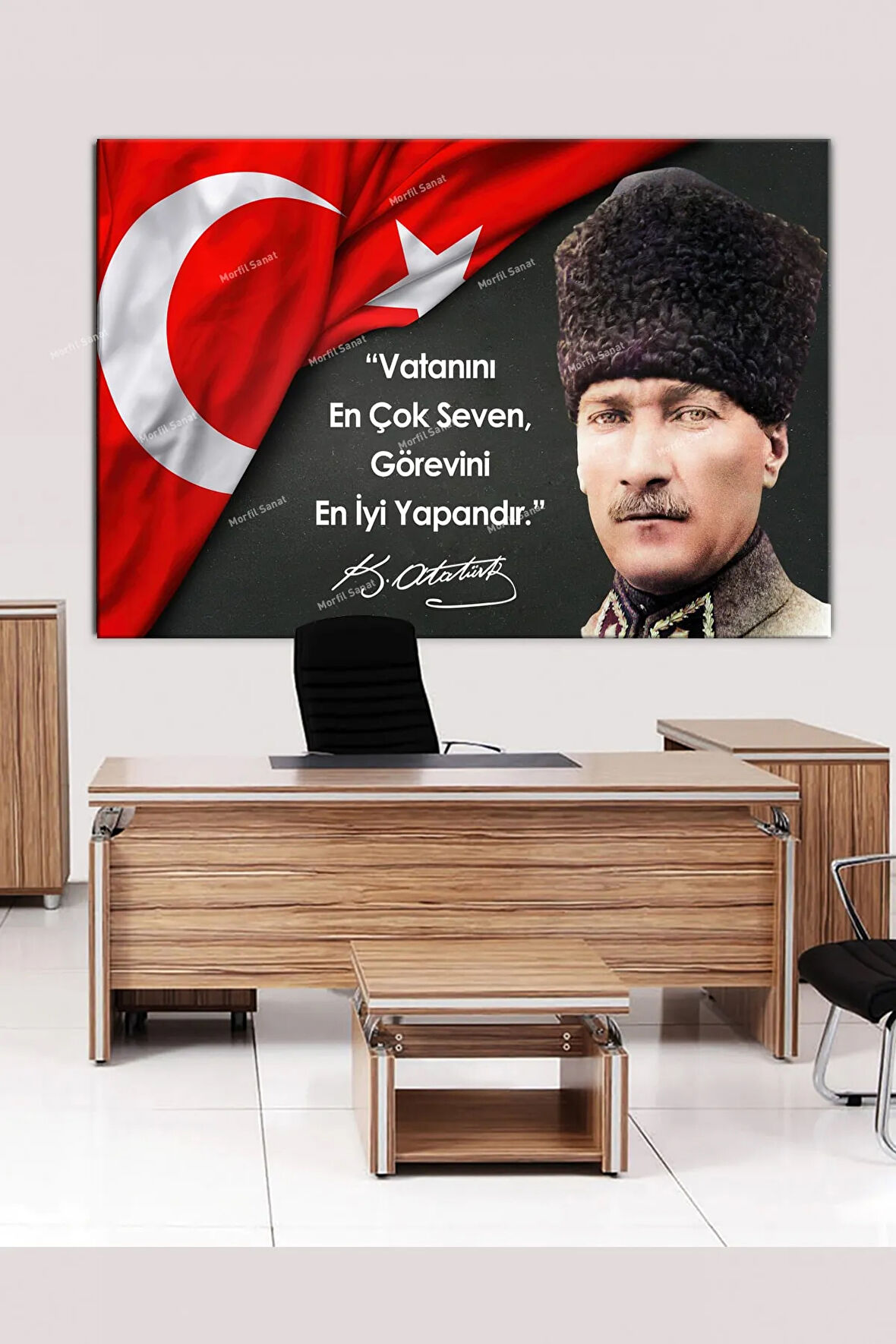 Atatürk   Kanvas Tablo