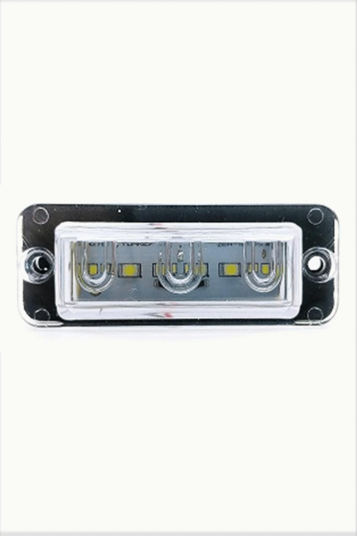 Mercedes Travego Plaka Led Lamba 6 Ledli 12-24 Volt Beyaz 2 Adet