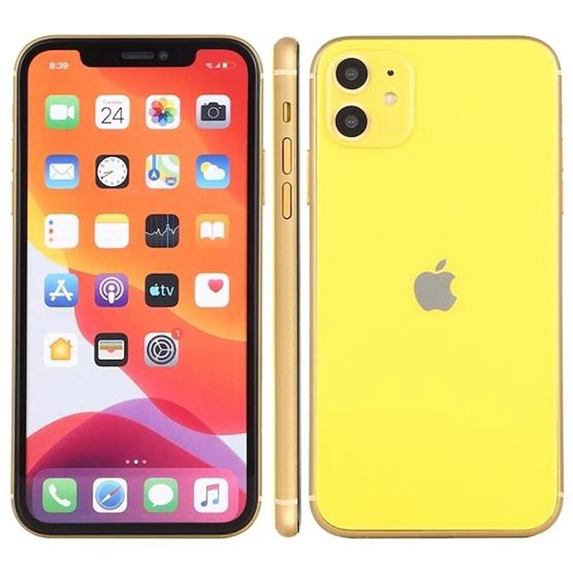 Yenilenmiş iPhone 11 128GB Sarı A Kalite
