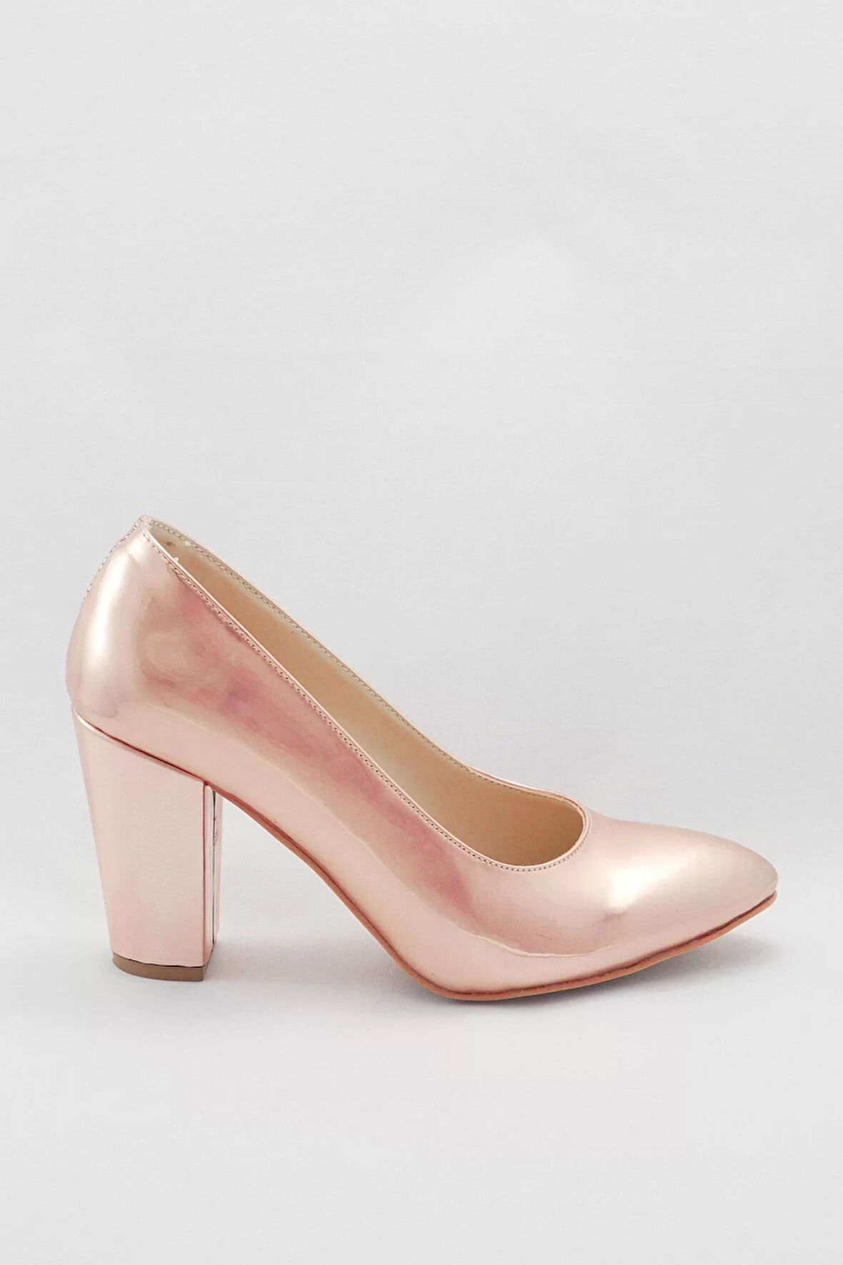 Kadın Moda Şık Rose Klasik Topuklu Ayakkabı Topuklu Düğün Nişan Gece Abiye Ayakkabı
