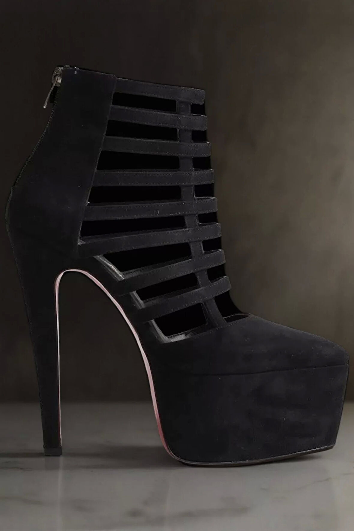 Kadın Elegant Ayakkabı Platform Topuklu Platform Ayakkabı Özel Tasarım Abiye Ayakkabı