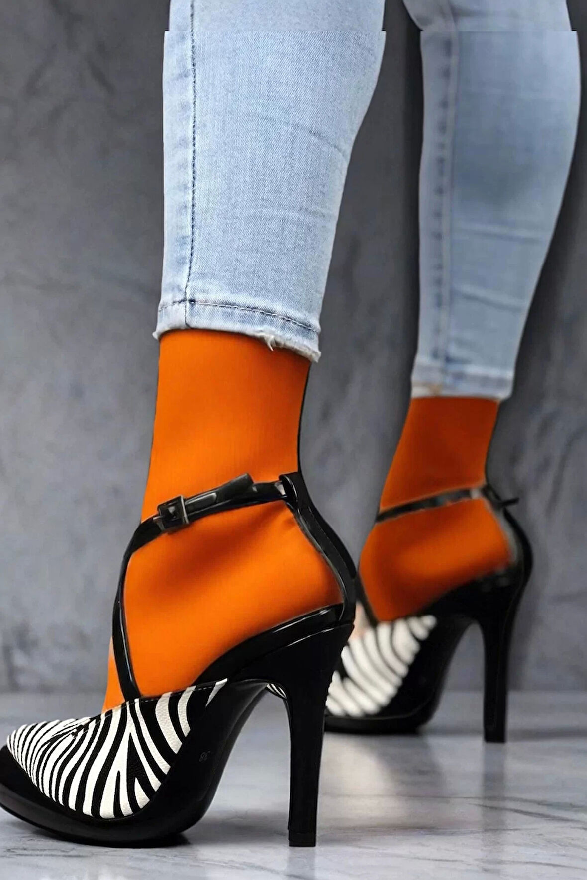 Kadın Elegant Ayakkabı İnce Topuklu Stiletto Ayakkabı Özel Tasarım Abiye Ayakkabı