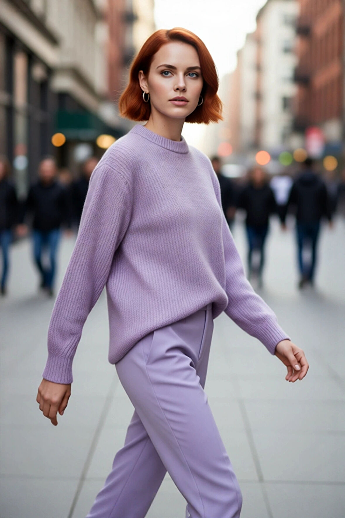 Kadın Oversize Kalıp Düşük Kol Bisiklet Yaka Triko Kazak Basic Rahat Kışlık Stil Seçimi Kaliteli