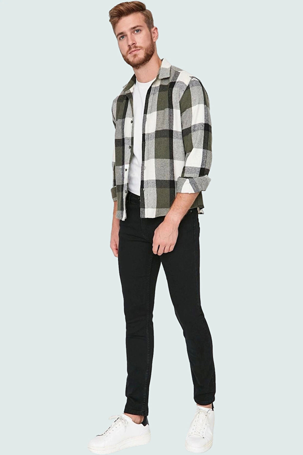 Erkek Skinny Dar Kesim Jeans Kot Pantolon Regular Boy Pamuk Günlük Stil Yaz Aylarının Vazgeçilmezi