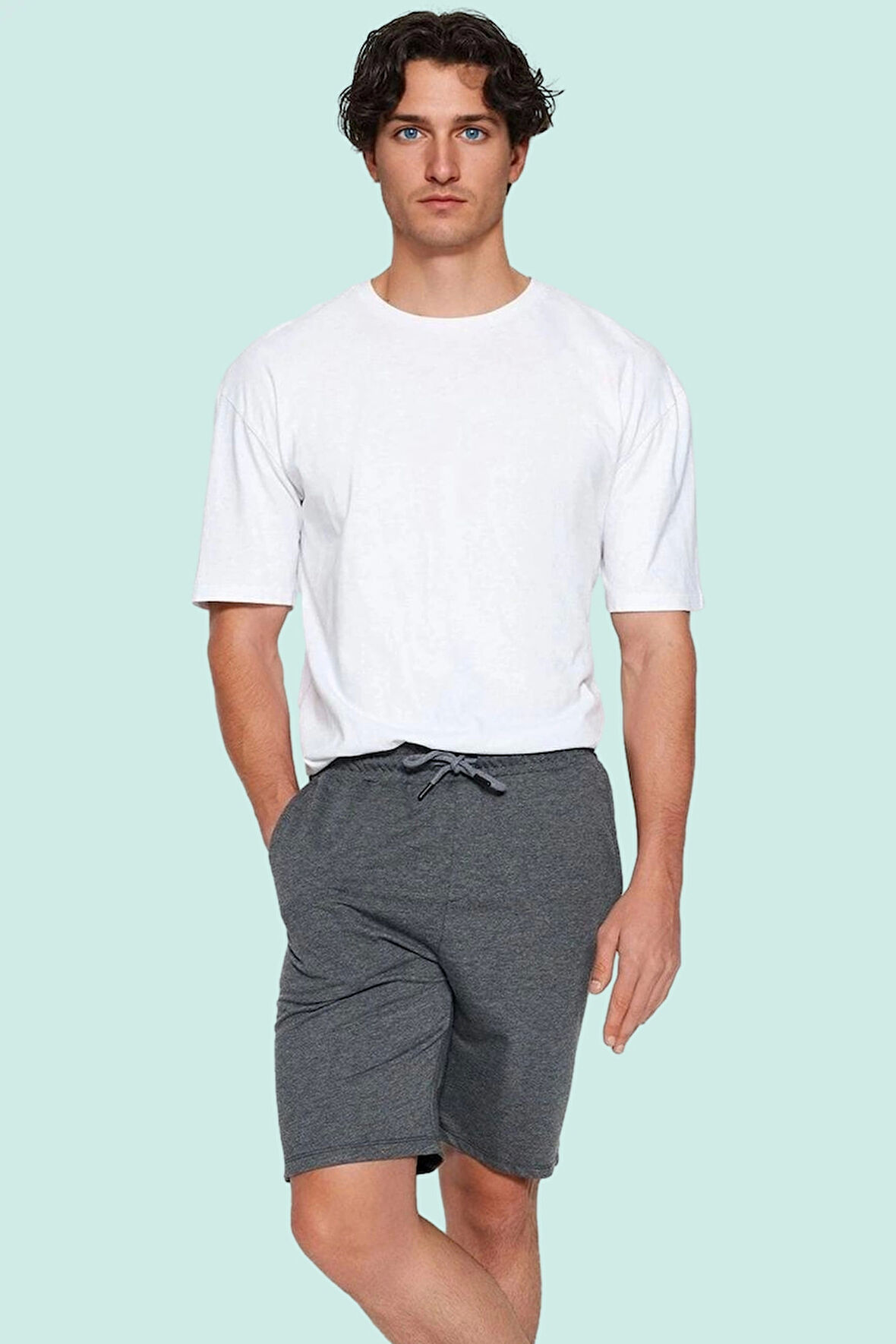 Erkek Kısa Boy Relaxed Şort Düz Desen Rahat Günlük Kullanım Hafta Sonu Yaz Aylarının Vazgeçilmezi