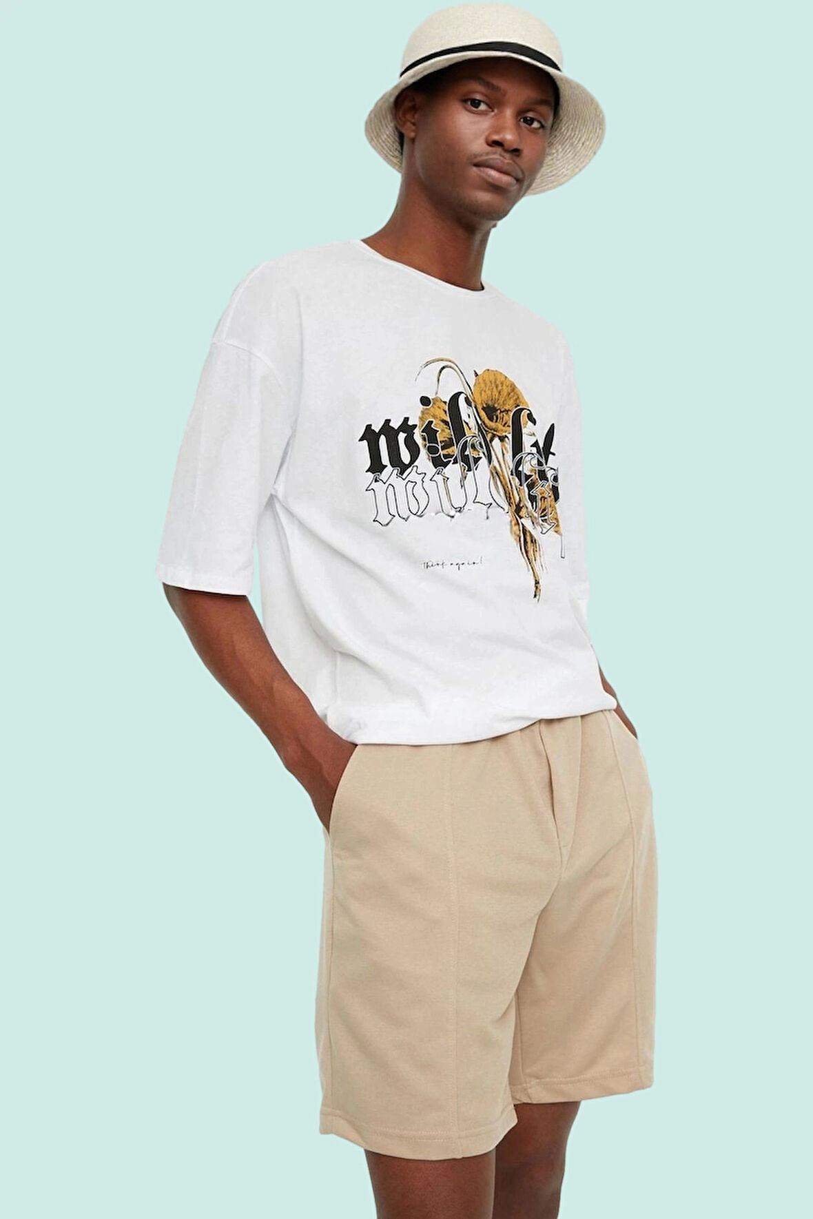 Erkek Şort Normal Bel Boru Paça Casual Günlük Kombin Hafta Sonu Yaz Aylarının Vazgeçilmezi