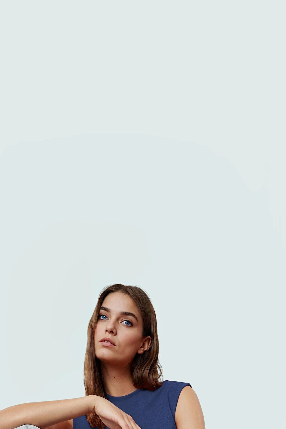 Kadın Viskoz Bluz Vücuda Oturan Yazlık Rahat Örme Zarifane Tasarım Günlük Kullanım İçin