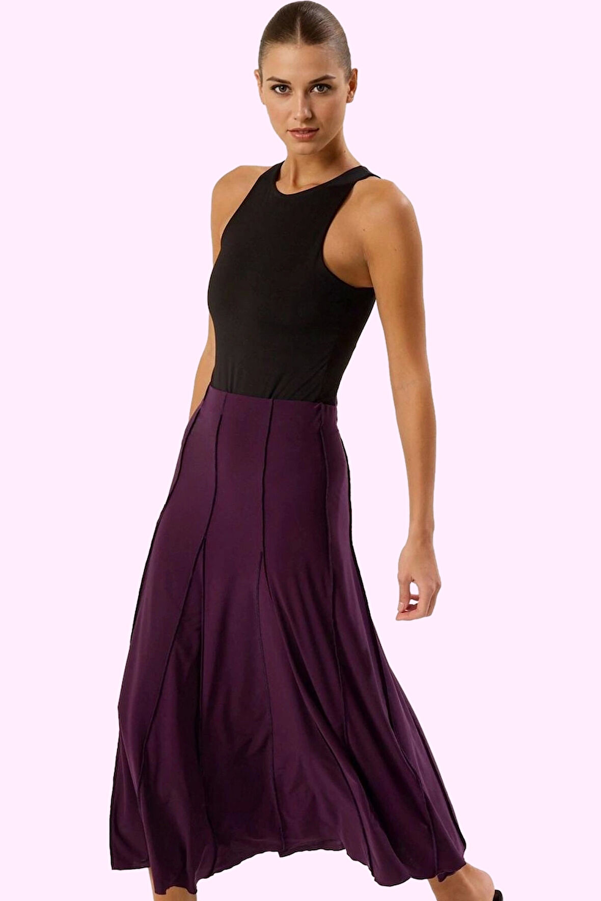 Kadın Maxi A line Örme Etek Renk Günlük Casual Stil Özel Günler Yaz Aylarının Vazgeçilmezi