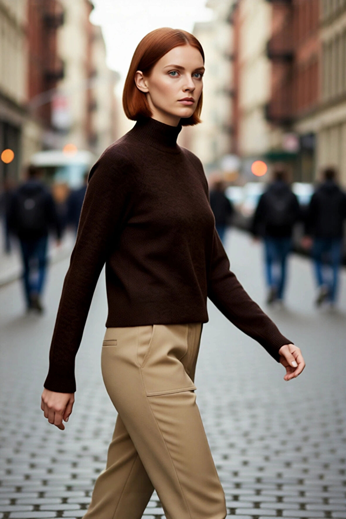 Kadın Oversize Dik Yaka Triko Kazak Reglan Kol Kışlık Günlük Şıklık Sunan Bordo Basic Tasarım