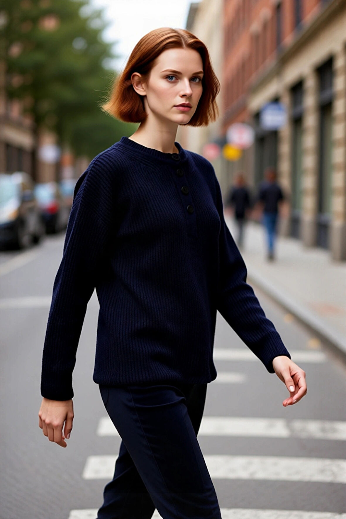 Kadın Oversize Düşük Kollu Selanik Dokuma Triko Kazak Rahat Şıklık Sunar Soğuk Havalar İçin İdeal