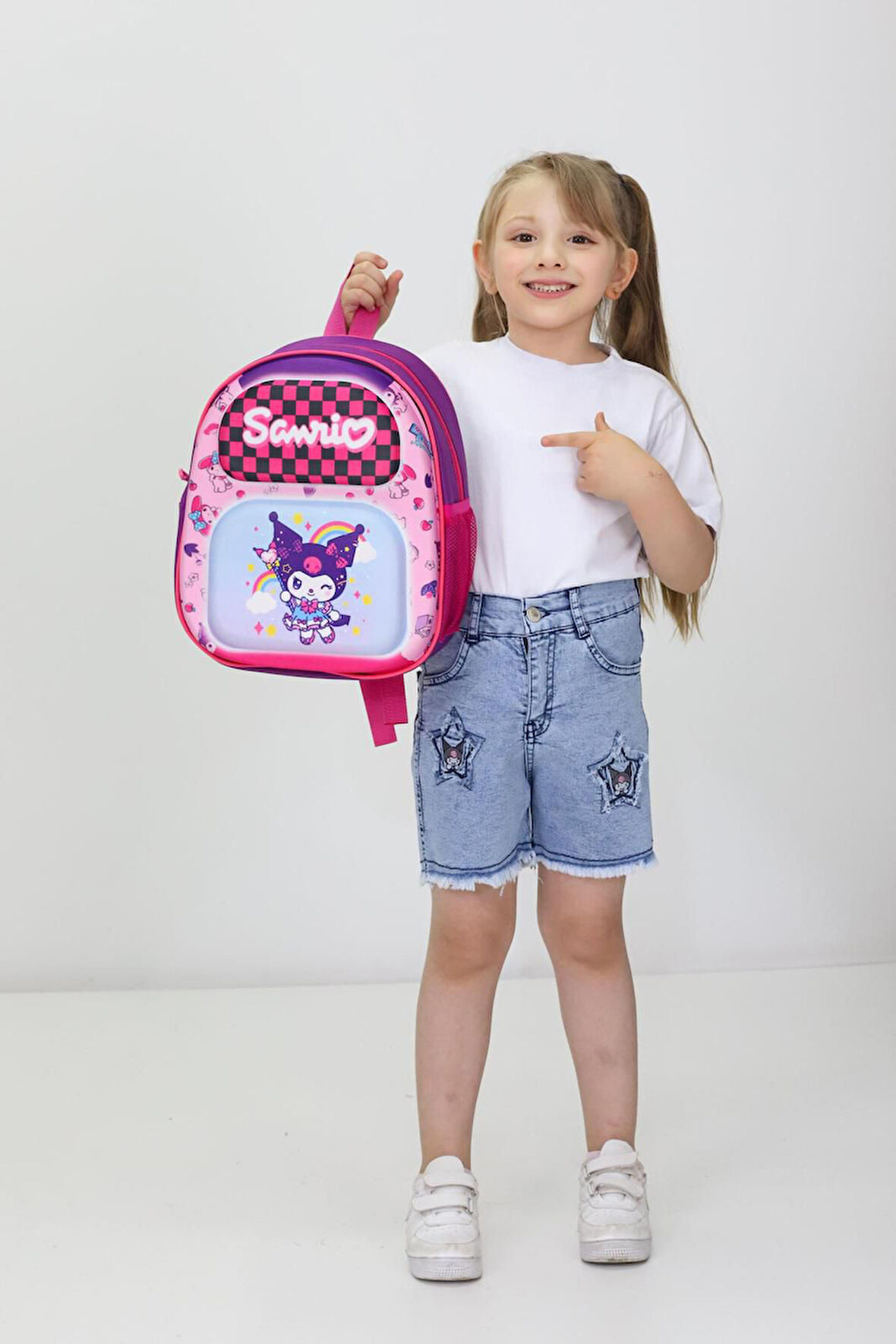 Sanrio Karakterli Sevimli Ortopedik Anaokulu ve İlkokul Çantası