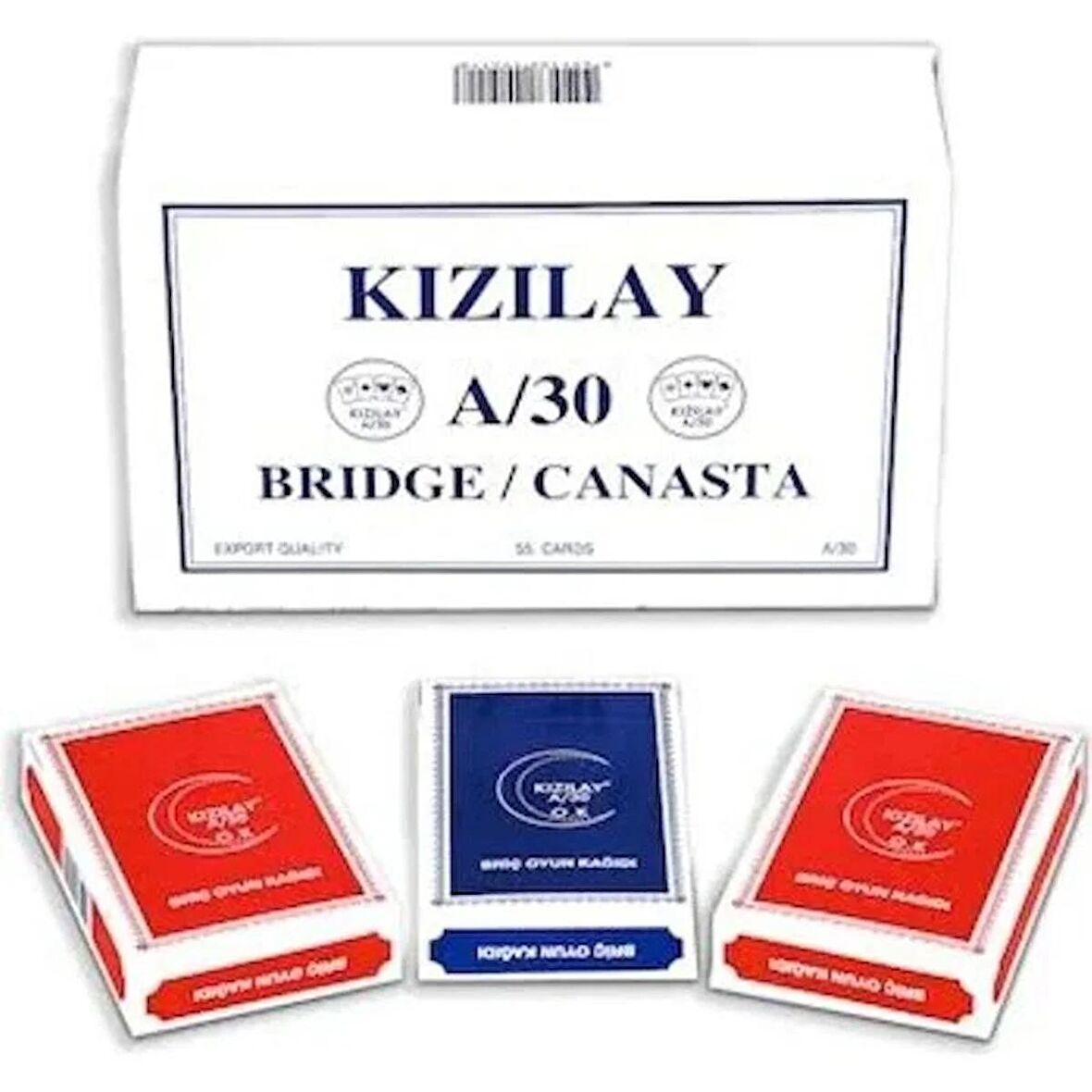 Kızılay A/30 Bridge Poker Oyun Kağıdı 12 Deste