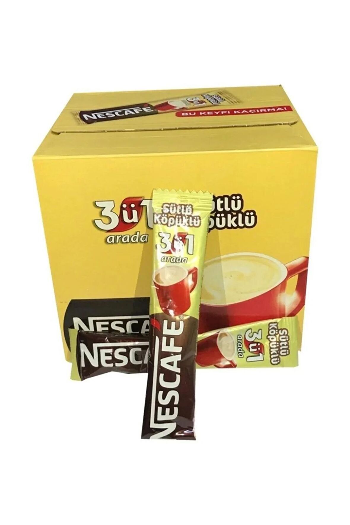 Nescafe 3'ü 1 Arada Sütlü Köpüklü