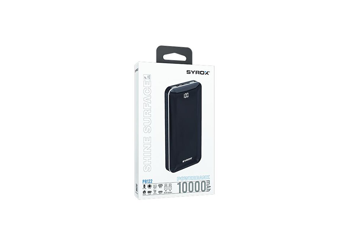 PB122 10.000 mAh Powerbank