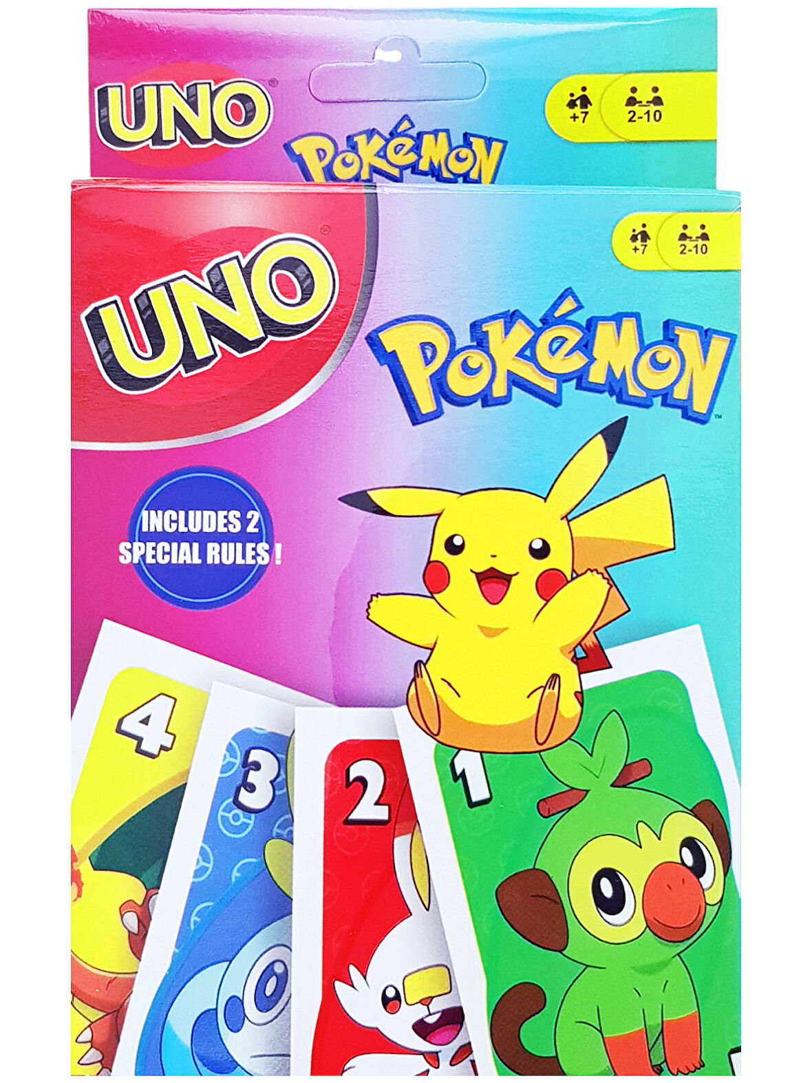 Uno Pokemon Serisi Resimli Oyun Kartı