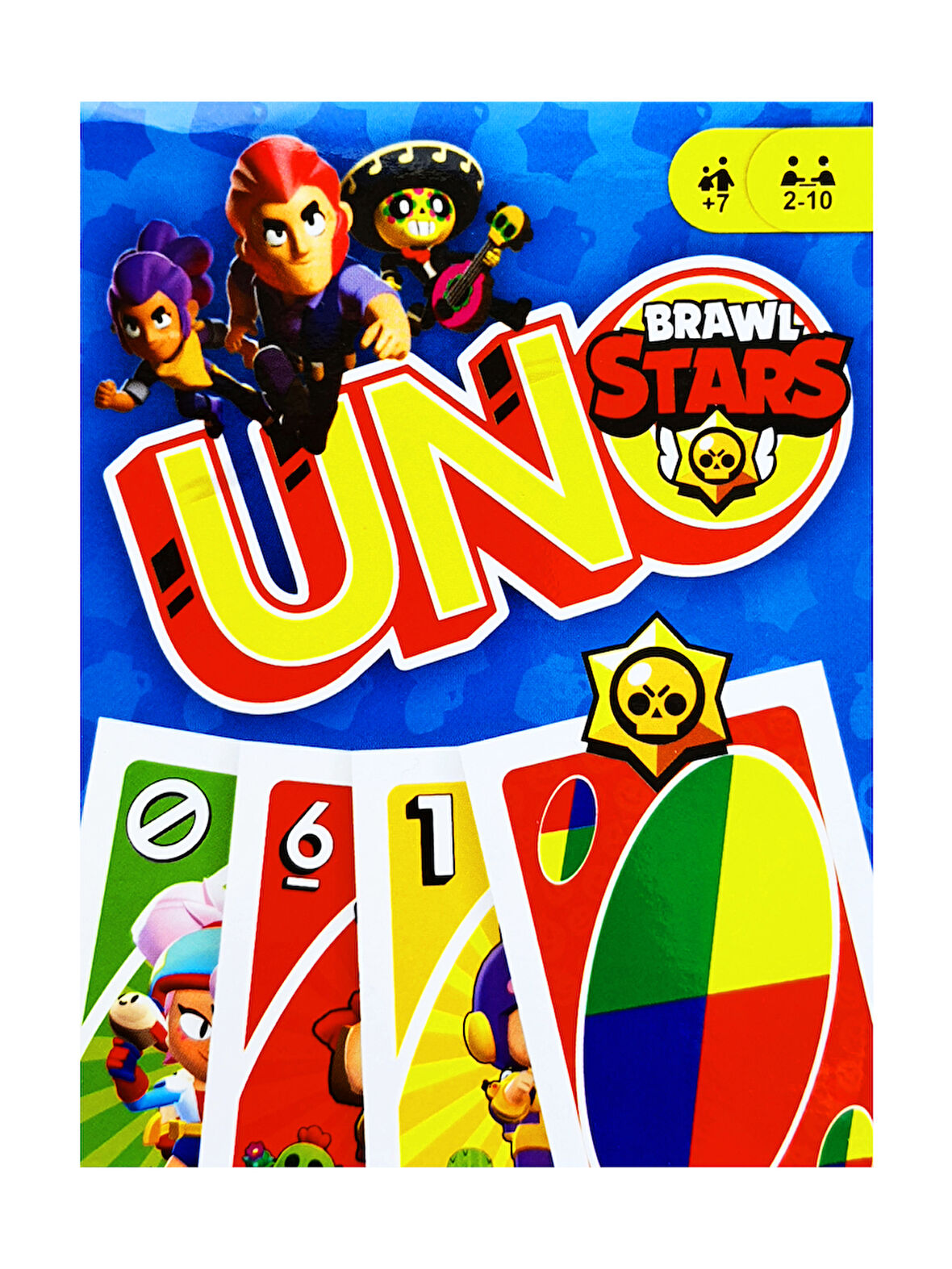 Uno Brawl Stars Resimli Oyun Kartı
