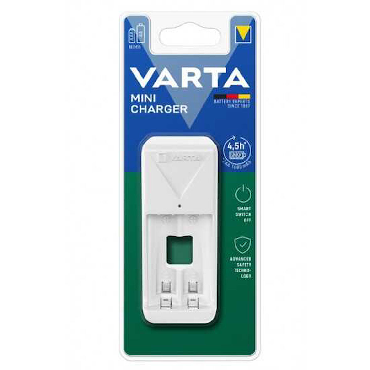 Varta 57656 Mini Pil Şarj Cihazı Pilsiz