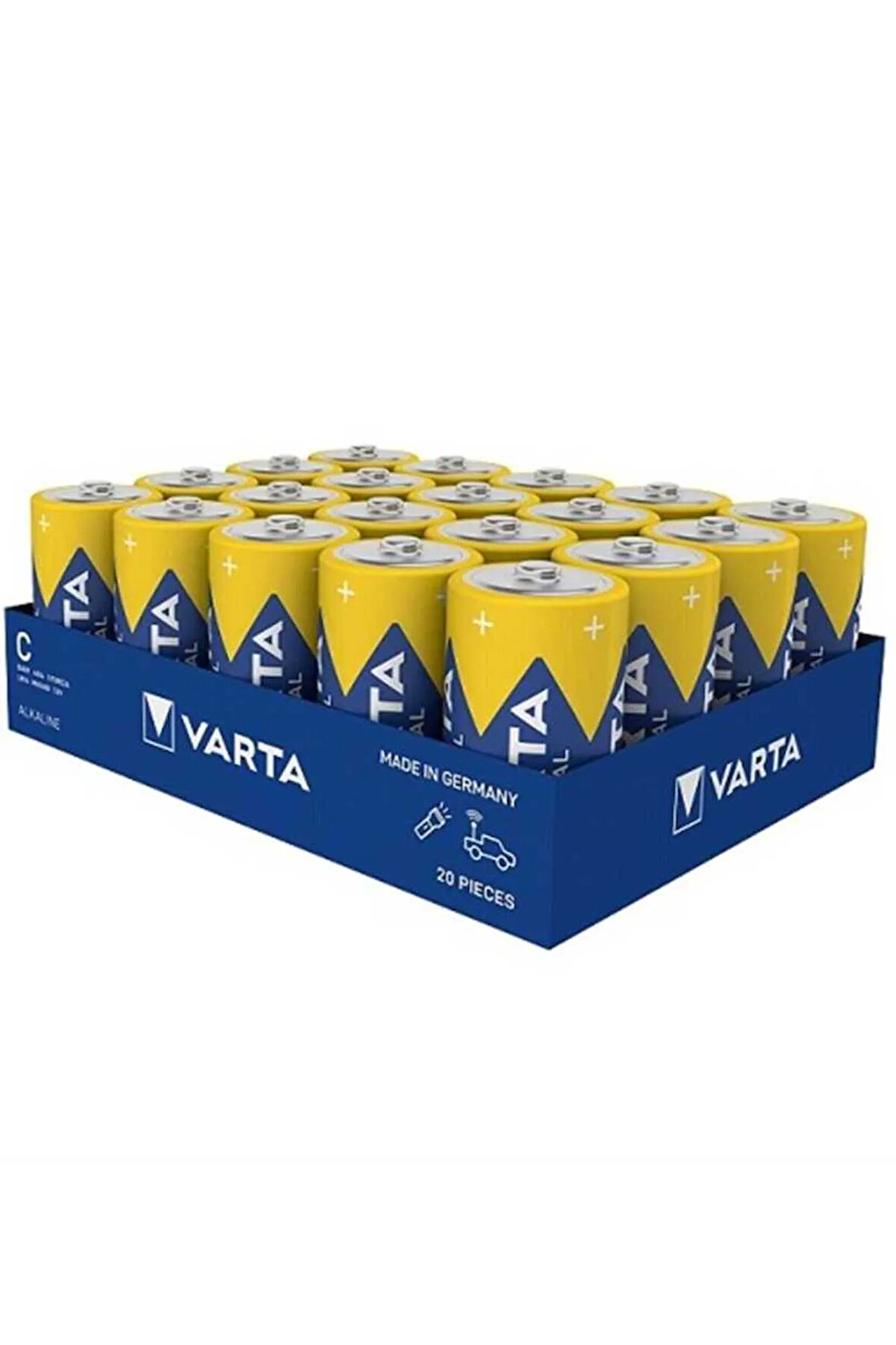20Lİ VARTA 4014 C SİZE ORTA BOY  ENDÜSTRİYEL AKALİN