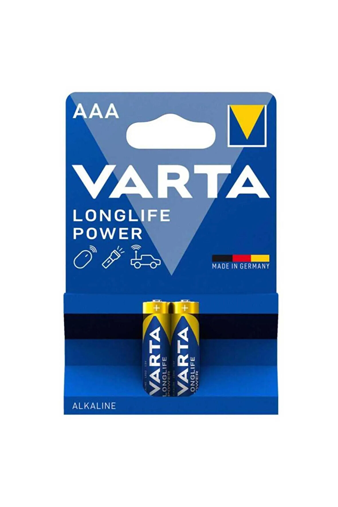 4903 Longlife Power Alkalin AAA İnce Kalem Pil 2'li Paket (Blister)