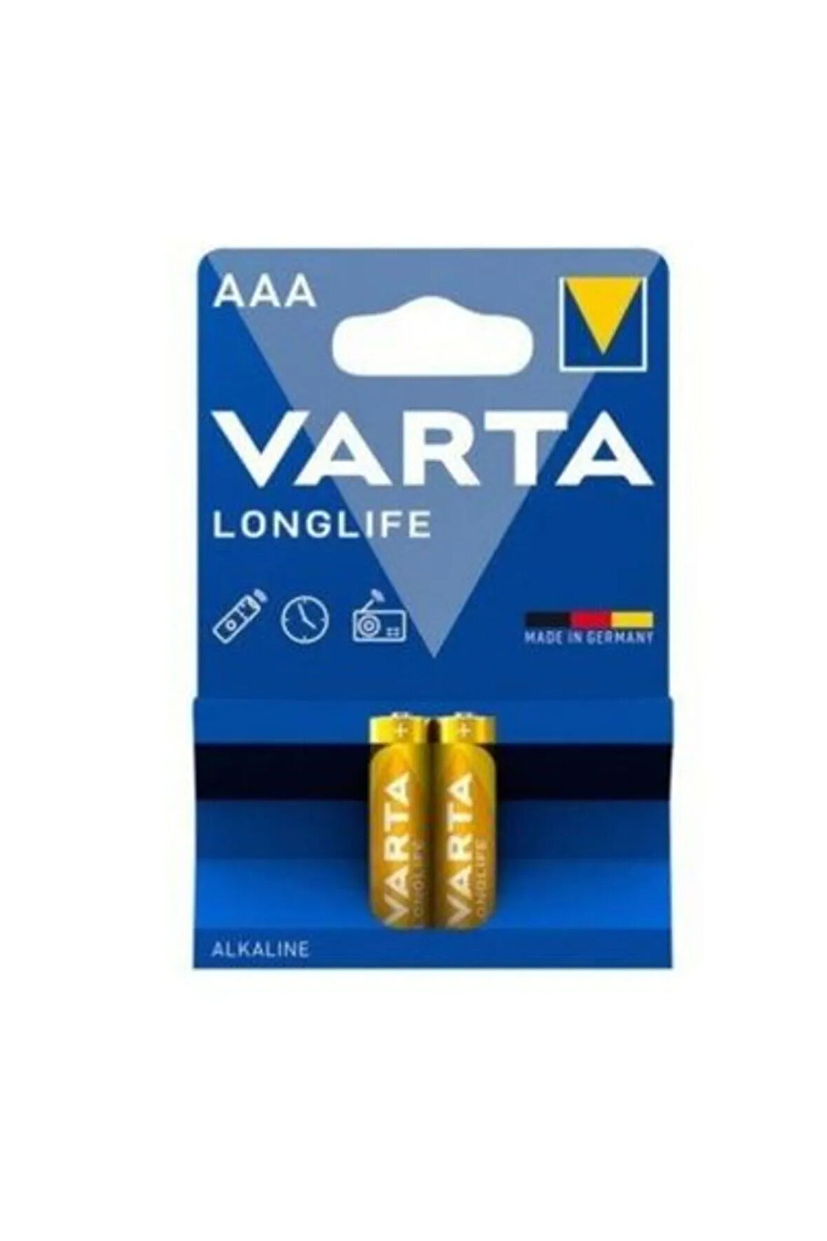 4103 Longlife AAA İnce Kalem Pil 2'li Paket (Blister)