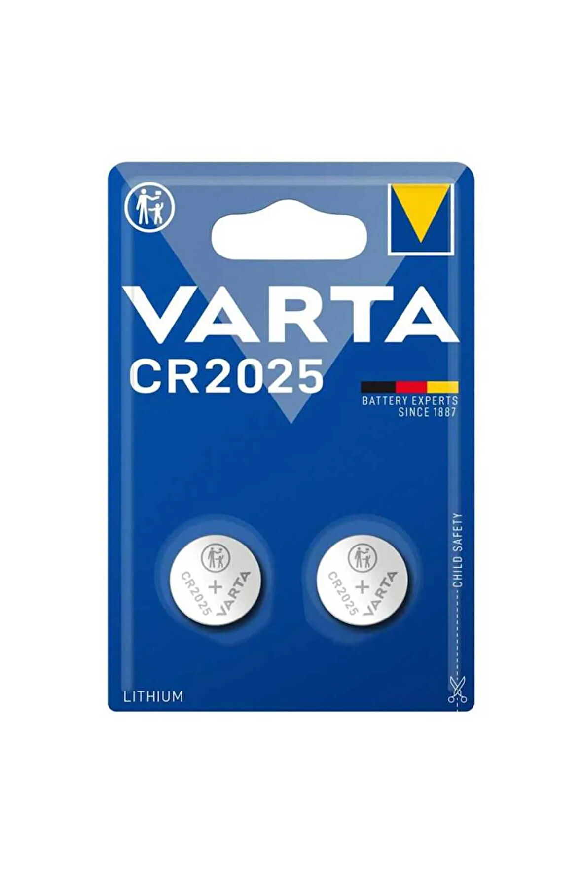 CR2025 3V Lityum Pil 2'li Paket (Blister)