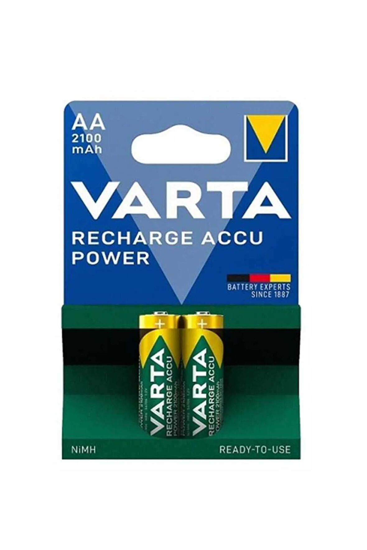 56706 Power 2100mAh AA Şarj Edilebilir Kalem Pil 2'li Paket (Blister)