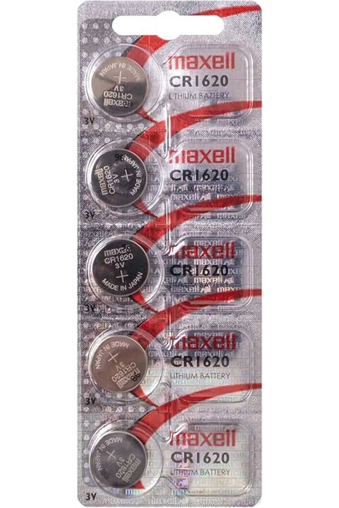 CR1620 3V Lityum Düğme Pil 5'li Paket