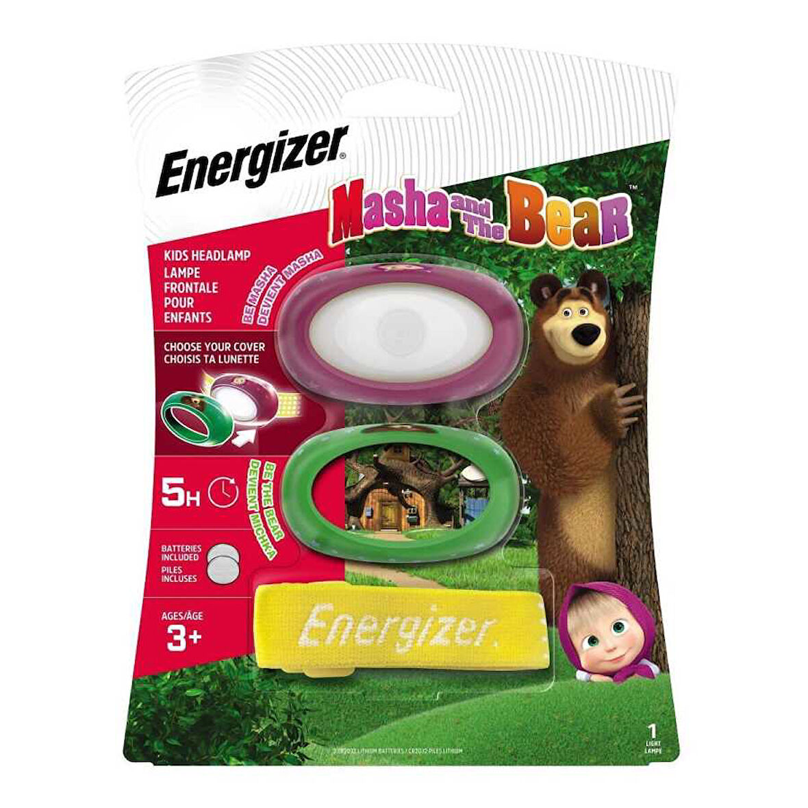 Energizer Maşa ve Koca Ayı Led Kafa Feneri (LP1591)