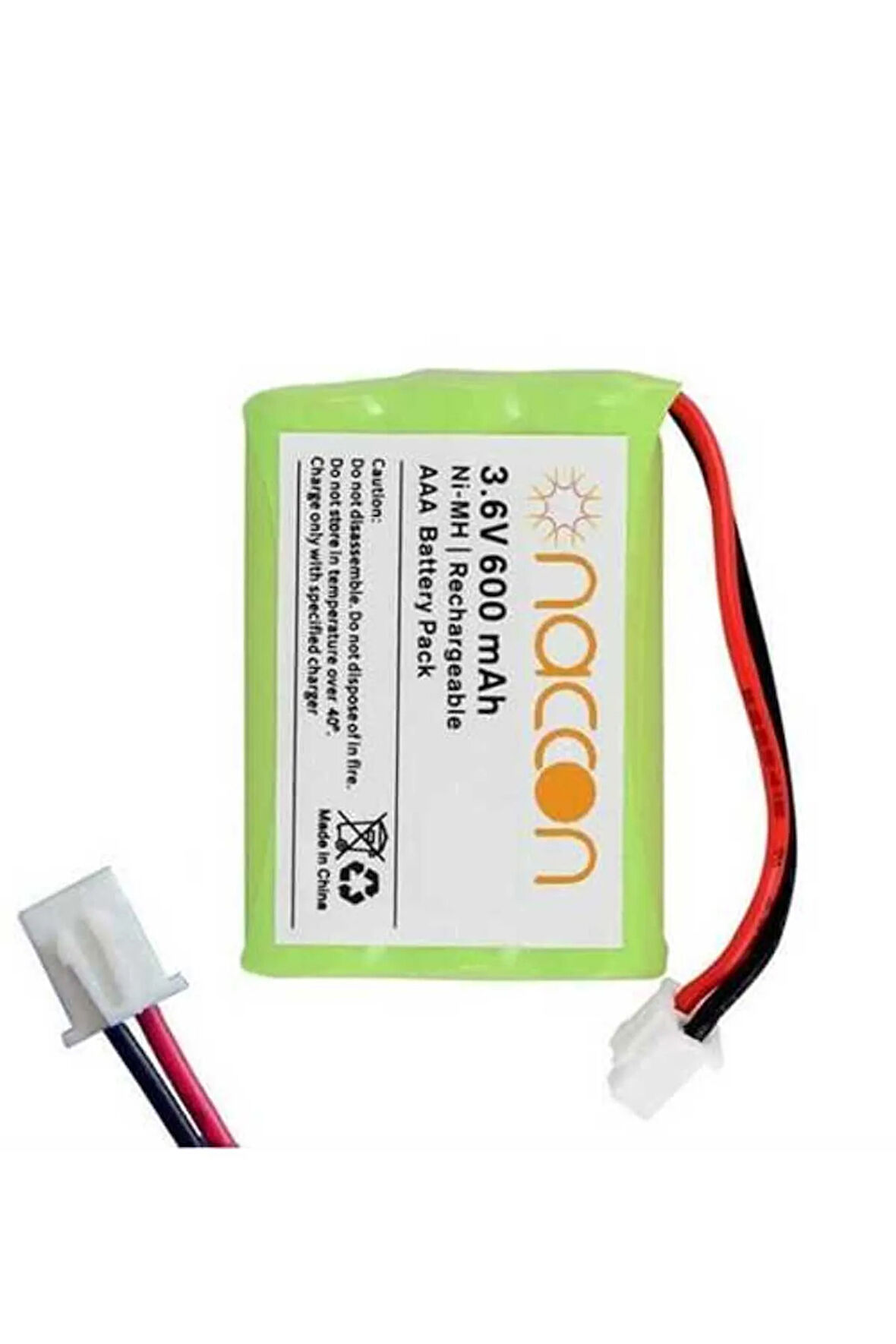 3.6v 600mah 3xAAA Ni-MH 3lü Grup Telefon Pili