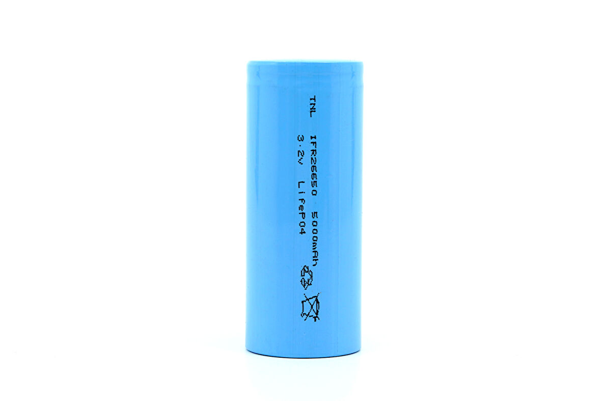 TNL 26650 5000mAH 3.2v Lifepo4 Başlıksız Şarj Edilebilir Pil