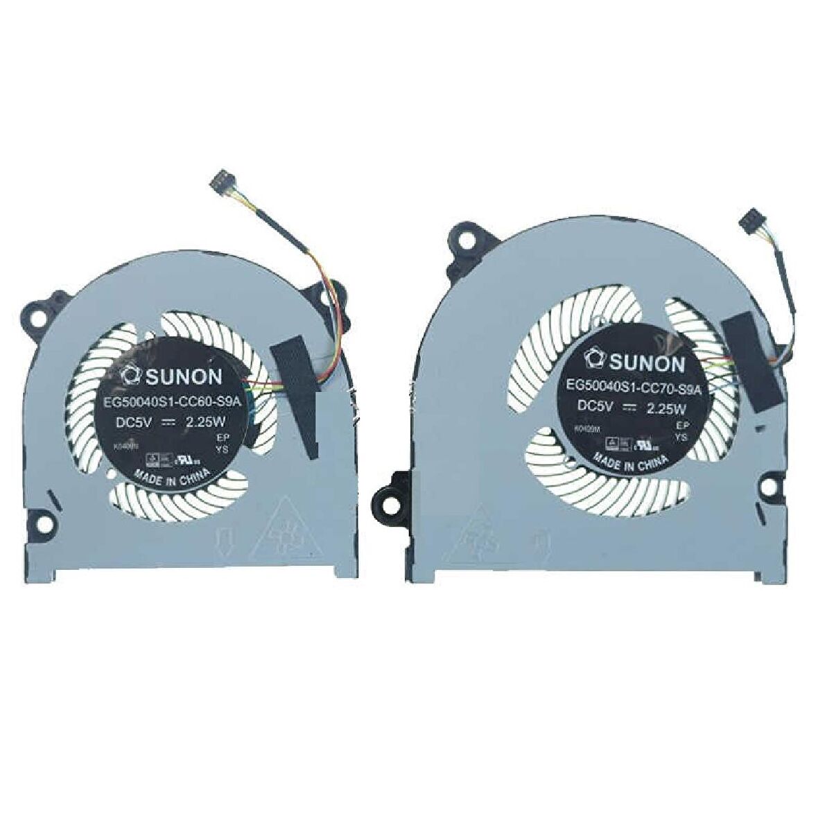 Lenovo ideapad 320s-13IKB, 81AK, EG50040S1-CC60-S9A, EG50040S1-CC70-S9A Uyumlu Fan Soğutucu SağveSol