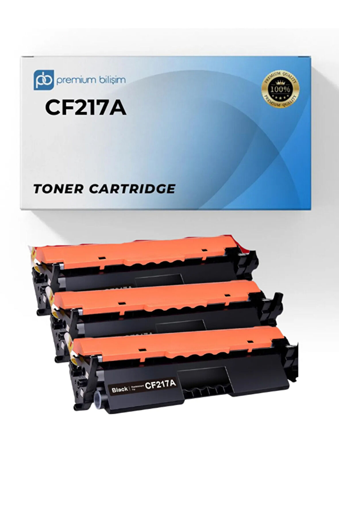 CF217A Toner - Laserjet Pro M102w M130nw M130fw M130fn M102a M130a Pro MFP M130 M102 - 3 Adet