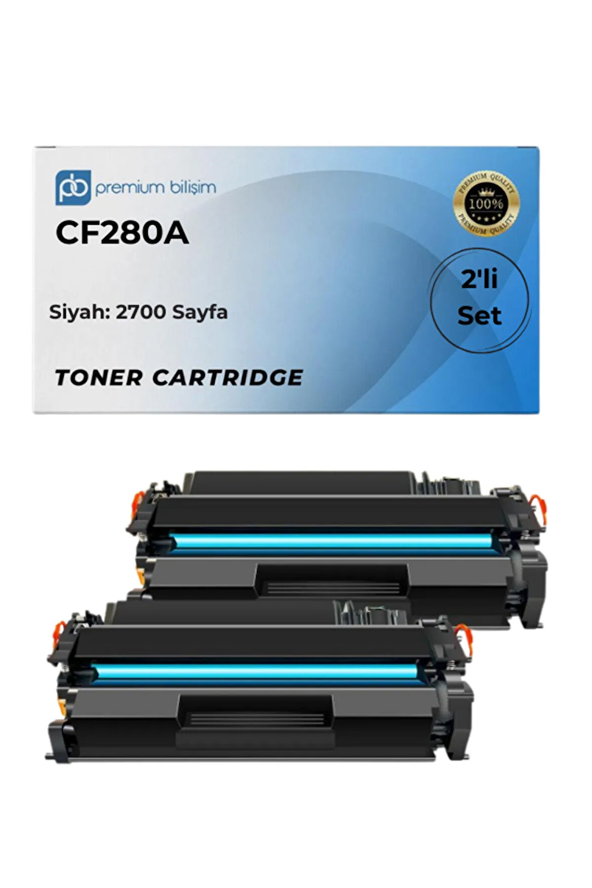 CF280A Muadil Toner - LaserJet Pro M401A, M401D, M401N, M401DW LaserJet Pro 400 MFP M425DN, M425DW
