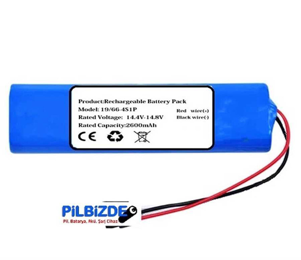 ILife V3S Pro Robot Süpürge için 14.8v 2600mah TNL Marka Batarya