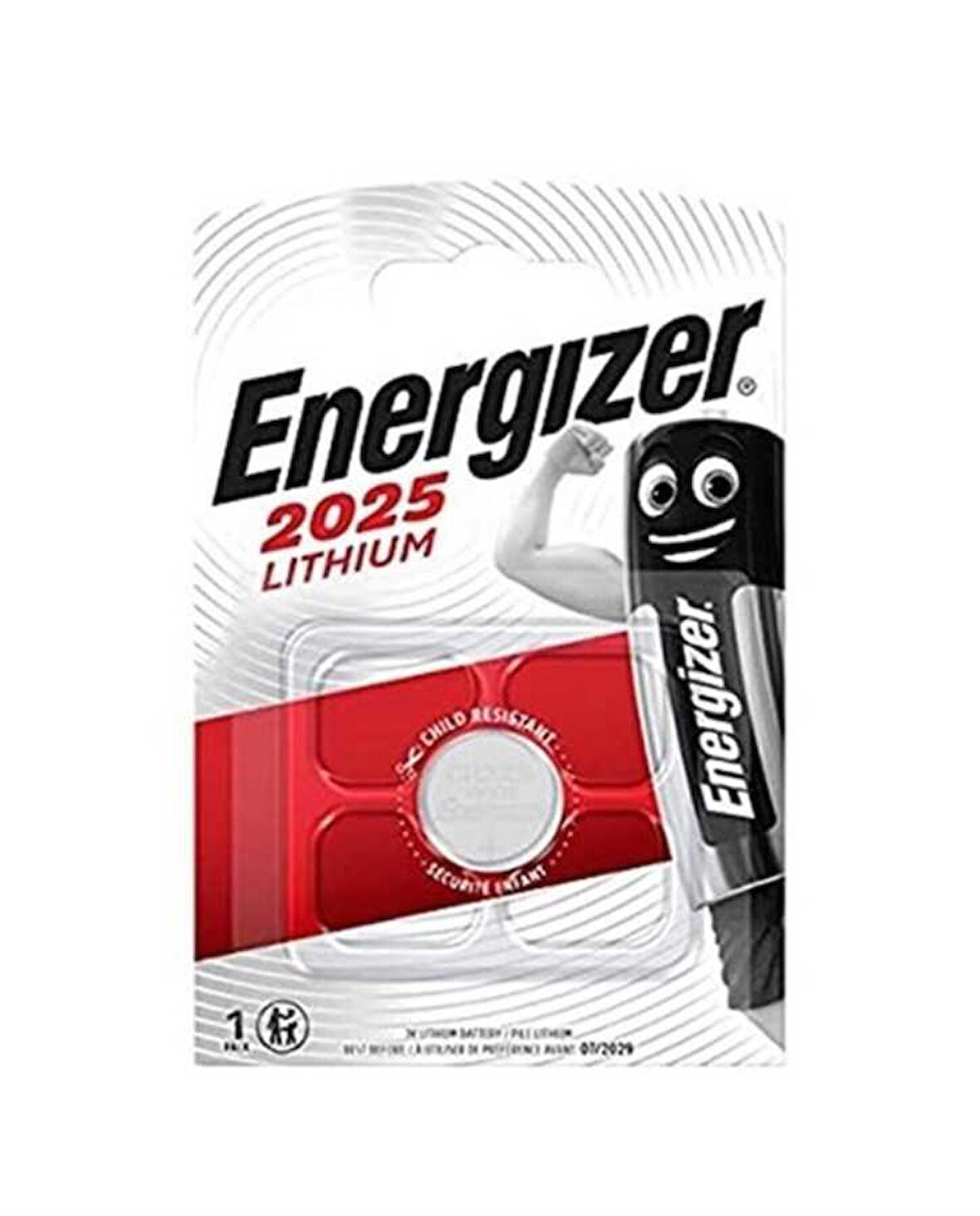 Energizer CR2025 3v Lityum Para Pil Tekli Blister