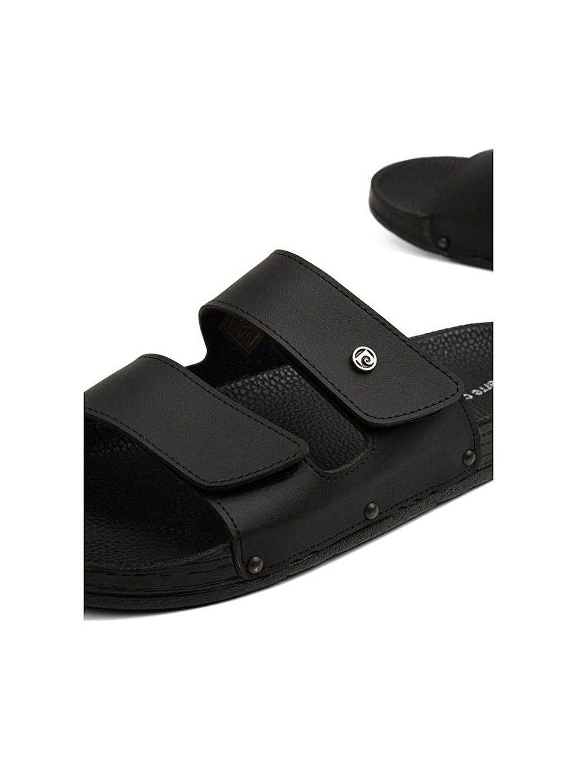 Pierre Cardin  PC-7018-Siyah - Erkek Terlik