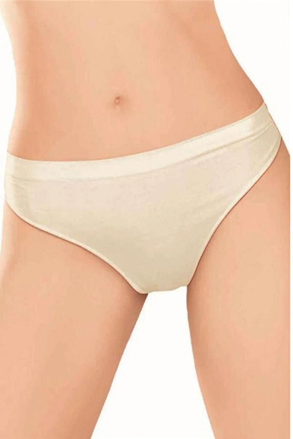 Kadın Esnek Slip Külot 3" lü